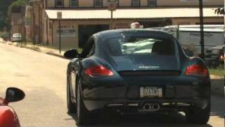 Porsche 9872 Cayman S 20092012  Fabspeed Maxflo Muffler  Revs and Driving [upl. by Aleen]