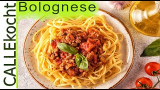 Bolognese kochen und einfach selber machen  Lecker Rezept [upl. by Keynes]