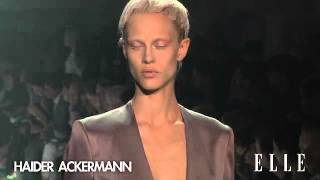 Desfile Haider Ackermann París Primavera Verano 2015  Elle España [upl. by Hgielime]