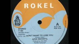 Nina Decosta  Dont want To Loose You [upl. by Starks]