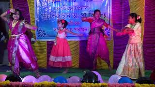 52 Gaj Ka Daman Dance Apna Roop Rang So Jao Dance RIYA ANINDITA NANDINI। SUSMITA। RINA [upl. by Suicul]