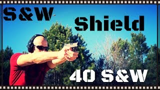 Smith amp Wesson MampP Shield 40 SampW Handgun Review HD [upl. by Scheider]