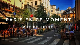 🇫🇷 WALK IN PARIS  RUE DE SEINE  13092020 PARIS 4K [upl. by Crespo]