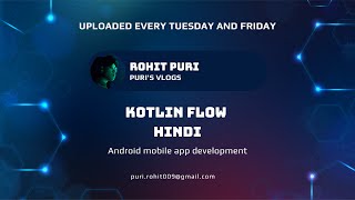 Learn Kotlin Flow in Hindi  Kotlin advance topics [upl. by Mccormac]