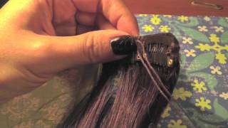 TUTORIAL trenza a un lado fácil y rápida con extensiones [upl. by Van]