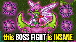 Terraria  Plantera Boss Fight GuideStrategy [upl. by Cousins]