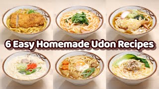 6 Easy Ways to Make Homemade Japanese Udon  Revealing Secret Recipes [upl. by Nitnerb631]