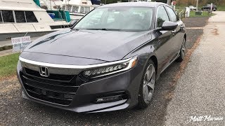 Quick Drive 2018 Honda Accord 20T Touring [upl. by Eseerehs]