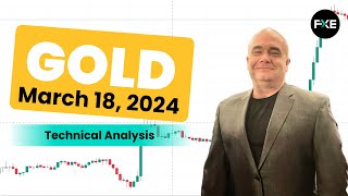 Gold Daily Forecast and Technical Analysis for March 18 2024 by Chris Lewis for FX Empire [upl. by Onfroi925]