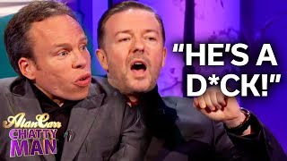 Warwick Davis amp Ricky Gervais Working Together The Real And Fake  Alan Carr Chatty Man [upl. by Crellen]