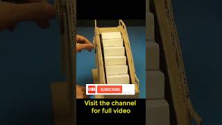 Science Projects  Escalator Working Model shorts youtubeshorts escalator diy [upl. by Ellohcin982]