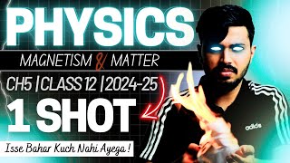 Magnetism amp Matter Detailed Oneshot  PYQ Chapter 5 Class 12 Physics CBSE 202425 🔥 cbse [upl. by Sara-Ann486]