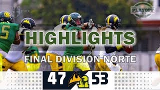 Highlights Final de división Norte Fundidores vs Raptors  LFA 2019 [upl. by Ikik788]