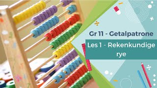 Gr11 Getalpatrone  Les 1 Rekenkundige rye [upl. by Zechariah710]