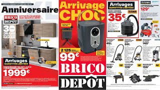 Catalogue BRICO DÉPÔT du 13 au 26 octobre 2023 💥 Arrivage BRICOLAGE 🔴 JARDINAGE 🟢 RÉNOVATION ⚫️ [upl. by Pincus981]