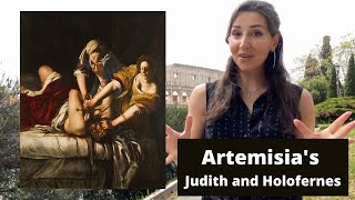 ARTEMISIA GENTILESCHIS JUDITH BEHEADING HOLOFERNES Painterly Revenge [upl. by Wolfe]