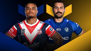 NRL 2024  Roosters v Eels Round 24  Match Preview [upl. by Ayekan863]