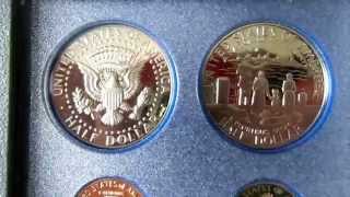 USA 5 Cents Nickel Prestige Set Morgan Dollar   Update 16515 [upl. by Ahsinrat]