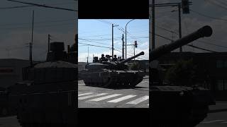 交差点を曲がる10式戦車（千歳市・C経路 2021年6月25日） JGSDF Type 10 MBT Public Road Driving 10式戦車 C経路 自衛隊 JGSDF [upl. by Malek998]