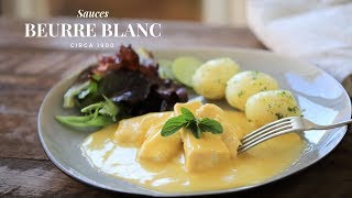 Beurre Blanc Tutorial  using the classic method [upl. by Arrio]