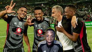 ORLANDO PIRATES NEDBANK CUP CHAMPS GALLERY amp REACTION [upl. by Nerraw]