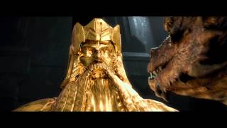 The Hobbit Desolation of Smaug  final scene HD 1080p [upl. by Anertak]