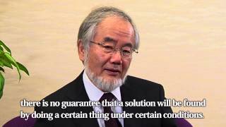 Message from Yoshinori Ohsumi THE 2012 KYOTO PRIZE [upl. by Tessa]