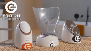 Facial Steamers Reviewed  The Gadget Show [upl. by Ikkaj]