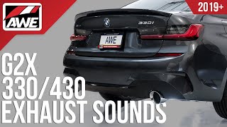 AWE Exhausts for BMW G2X 330i430i [upl. by Siulesoj]