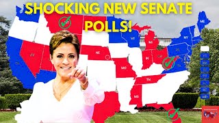 2024 SENATE MAP BASED ON THE LATEST POLLS [upl. by Lerej]