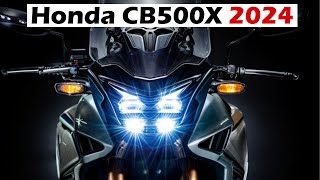 2024 Honda CB500X You Need To Know BEFORE Buying  New Adventure Motorcycle  Pronoy The Bike Lover [upl. by Bondy]