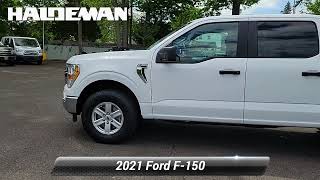 Certified 2021 Ford F150 XLT Hamilton NJ P78167 [upl. by Appel]