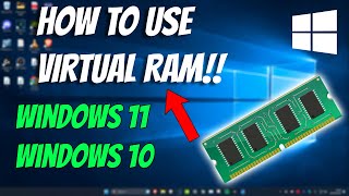 How To Use Virtual RAM In Windows 11 [upl. by Burrton129]