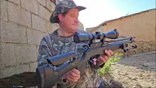 Carabina Gamo HPA Tactical PCP  Prueba balines Jumbo Exact [upl. by Honor]