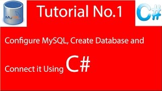 C Tutorial 1 Getting Started with C and Connection to MySql [upl. by Udell]