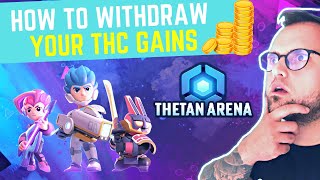 HOW TO WITHDRAW IN THETAN ARENA Right Away Step By Step Tutorial [upl. by Fendig]