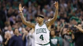 Isaiah Thomas Playoff Career High 53 Points Overtime Wizards Celtics Game 2 [upl. by Basilius]