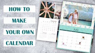 How to Make Your Own Calendar with Photos and Holidays [upl. by Drye716]