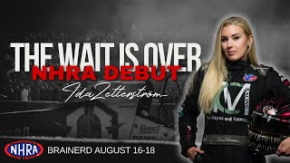 THE WAIT IS OVER  Ida Zetterström NHRA Top Fuel debut [upl. by Baram]