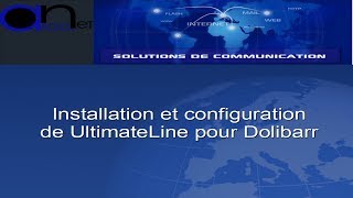 Installation et configuration de ultimateLine pour Dolibarr [upl. by Anail]