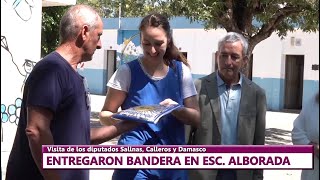 Entrega de bandera nacional a Escuela Alborada [upl. by Mitran]