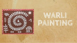 WARLI PAINTING ORIGIN OF WARLI PAINTING Tracingoriginse7s [upl. by Hatty]