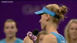 Elena Dementieva Announces Career Retirement [upl. by Pacifica]