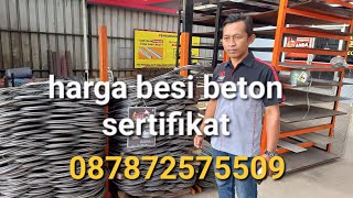 HARGA BESI BETON SERTIFIKAT [upl. by Esenaj]