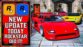 Rockstar DID IT Again The NEW GTA Online Update Today New GTA5 Update [upl. by Odlabu29]