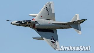 A4 Skyhawk Aerobatics  Northern Illinois Airshow 2017 [upl. by Adamok]