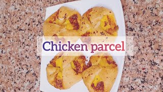 zingy parcel recipe  dominos style zingy chicken parcel recipe  homemade parcel [upl. by Ahsilav]