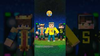 Gamerfleet Yesmartypie and Techno Gamer op dance minecraft viral trending shorts animation [upl. by Euqirat546]