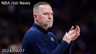 Nuggets coach justified to be upset at his front office [upl. by Rehptosirhc]