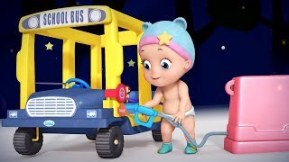 Wheels On The Bus Goes Round and Round Baby Nursery Rhymes Edition and much more  Infobells [upl. by Ekram259]